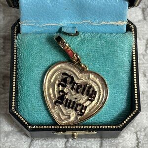 Juicy Couture Heart Maze Charm